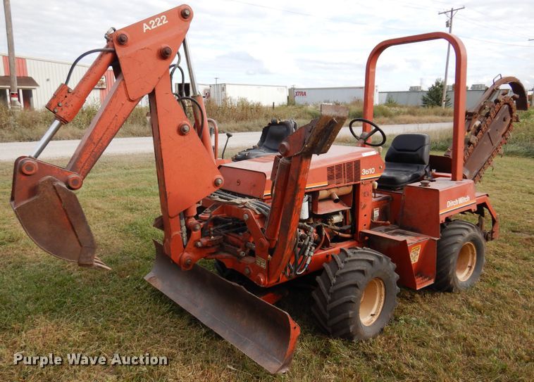Ditch Witch 3610  trencher - JT9519