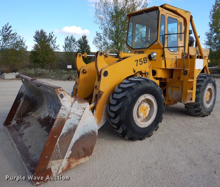 Clark 75B  wheel loader - EV9324