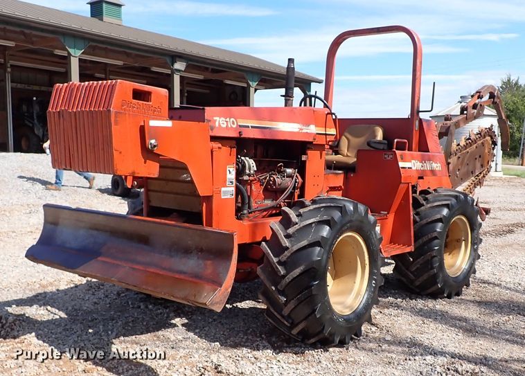 1996 Ditch Witch 7610  trencher - IC9524