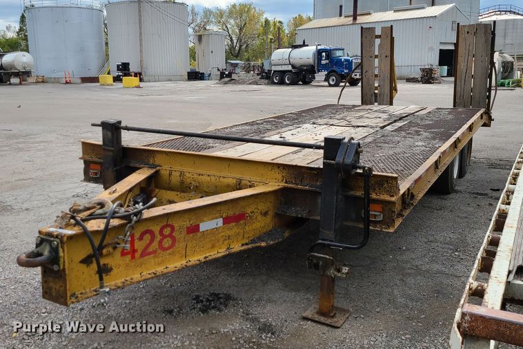 1987 CZ Engineering  equipment trailer - EZ9172