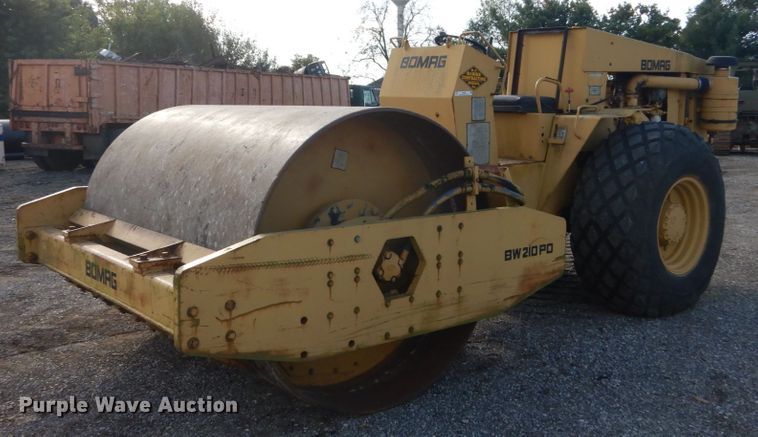 Bomag BW210PD  single drum vibratory roller - JG9005
