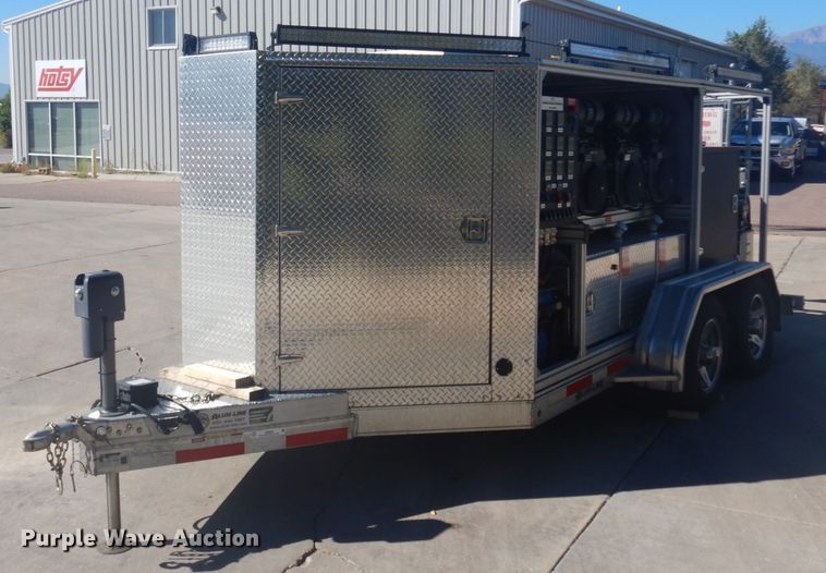 2018 Alum-Line  surface cleaning trailer - JZ9834