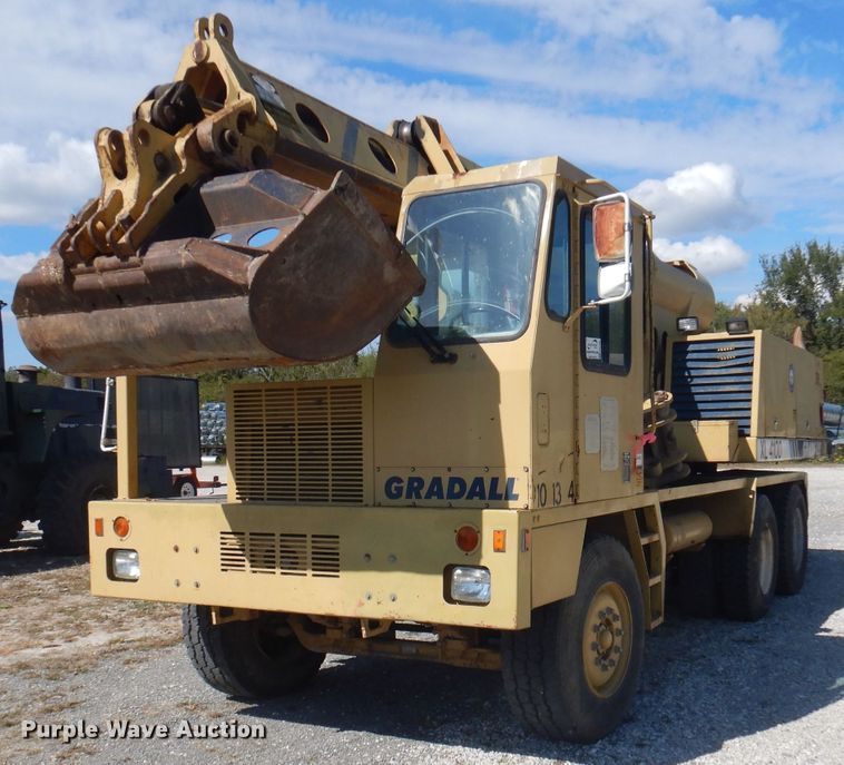 1996 Gradall XL4100  wheeled excavator - DA5400