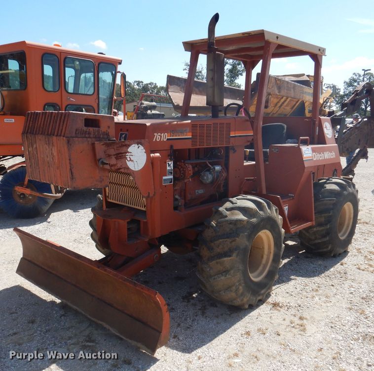 1999 Ditch Witch 7610  trencher - DA5420