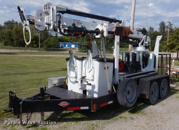 2011 SDP EZ Hauler 5500  mini digger derrick - IM9515