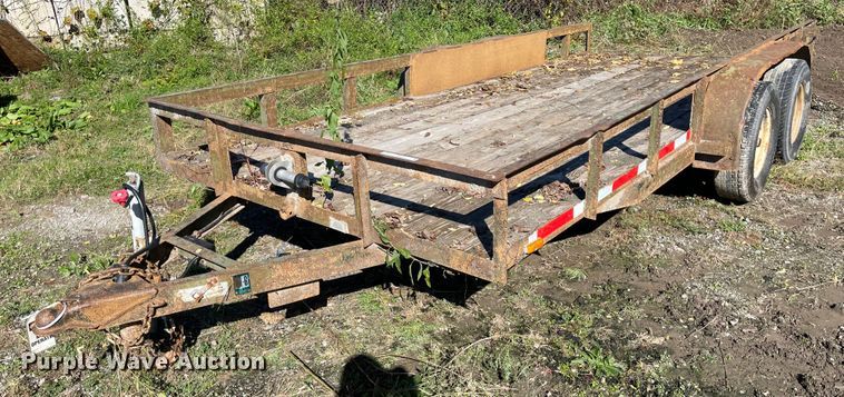 Shop built  utility trailer - IK9610