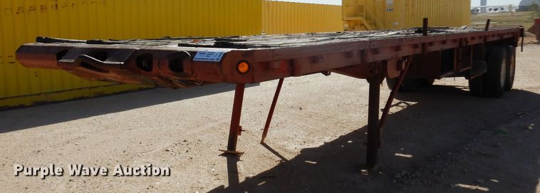 1971 Hobbs  oilfield trailer - DL6047