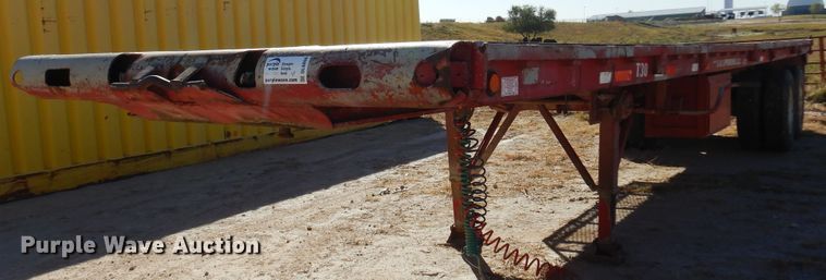 1979 Hobbs  oilfield trailer - DL6056