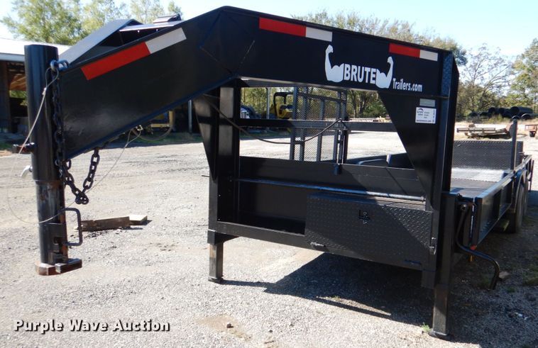2016 Brute GNHDDT  equipment trailer - DL0631