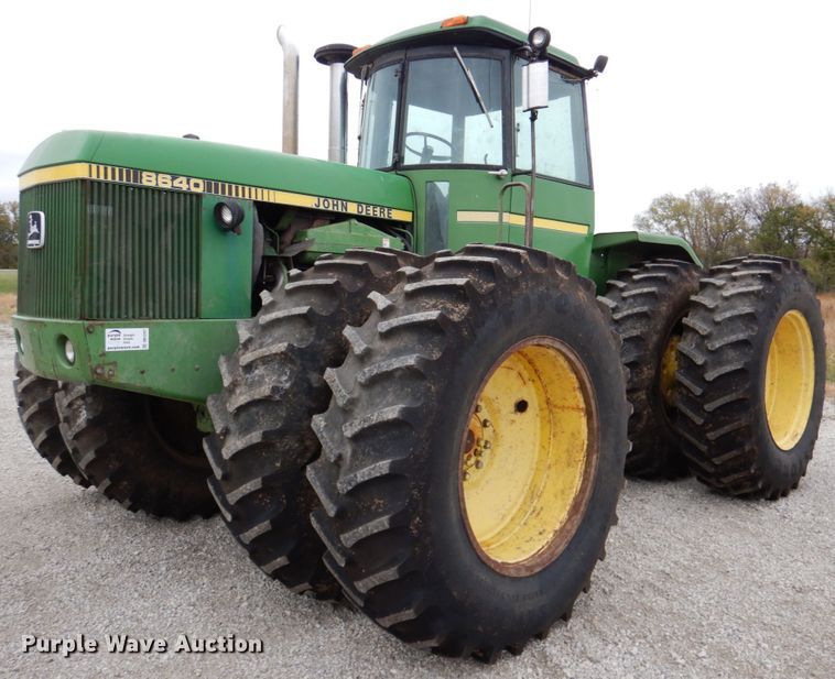 1980 John Deere 8640  4WD tractor - DK1247