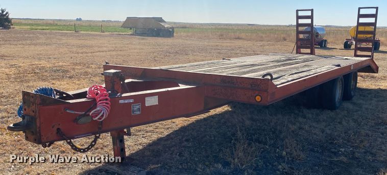 1992 Butler B-2024-A  equipment trailer - EX9652