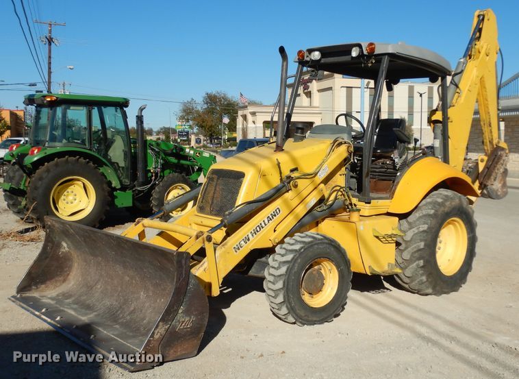 2007 New Holland B95  backhoe - DI8555