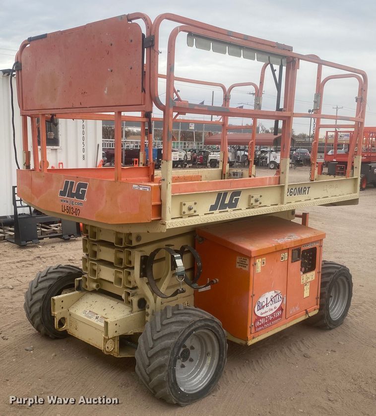 2007 JLG 260MRT  scissor lift - EX9650