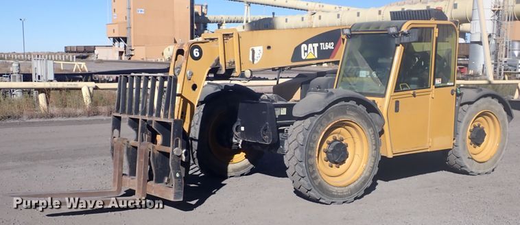 2012 Caterpillar TL642  telehandler - EX9665