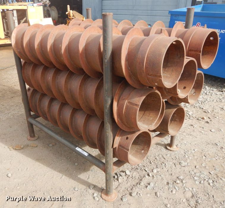 (8) 60" L hollow drilling bars - IP9536