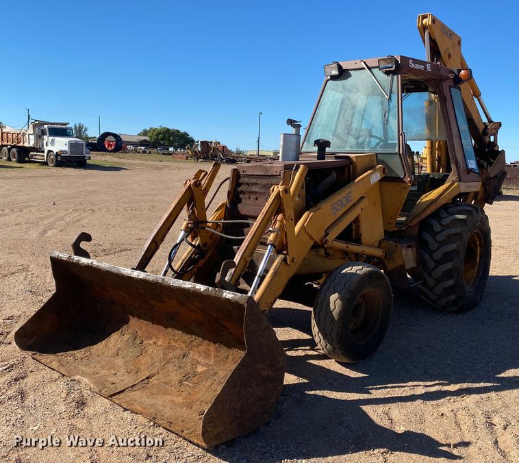 1987 Case 580 Super E  backhoe - DL6128