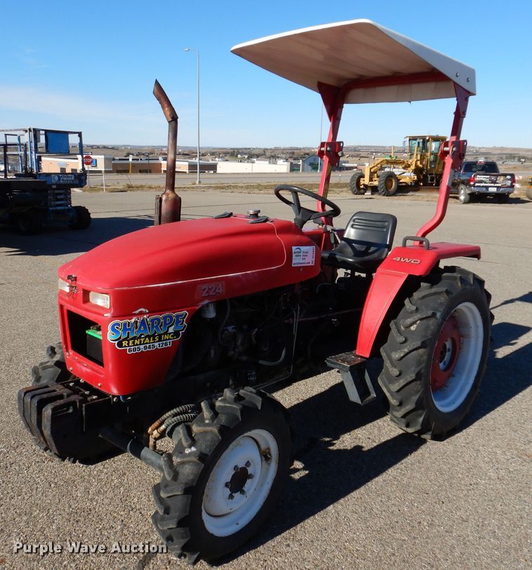 2003 J&M 224  MFWD tractor - DL5841