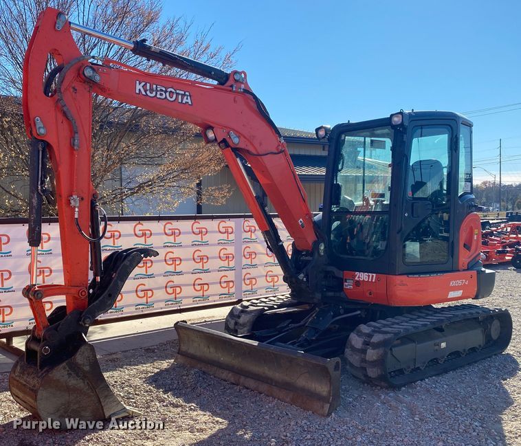 2018 Kubota KX057-4  mini excavator - DL6735