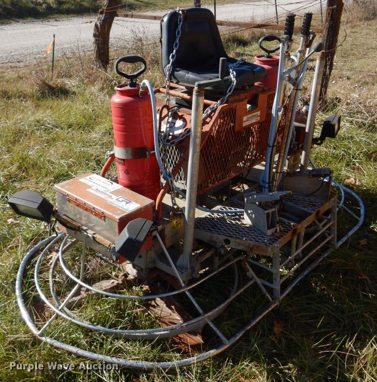 Razorback  power trowel - DE7377