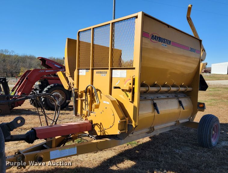 Duratech HayBuster 2650  bale processor - IX9572