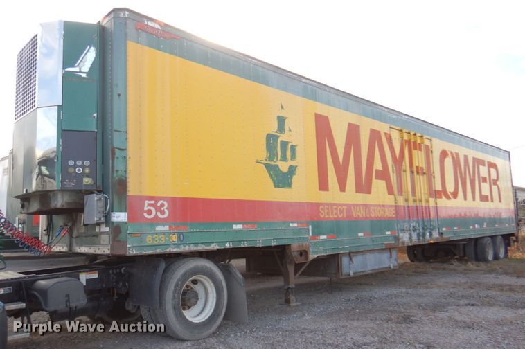 1991 Great Dane 7731TDSAR  refrigerated van trailer - DK8692