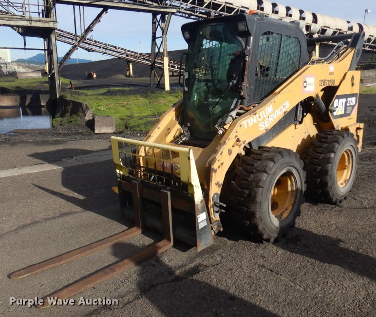 2012 Caterpillar 272D XHP  skid steer loader - JZ9786