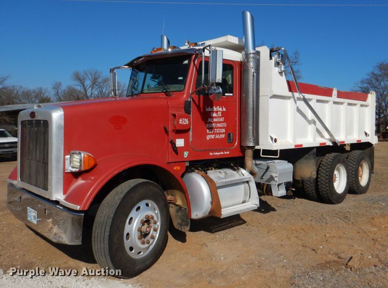 2008 Peterbilt 365  dump truck - JD9484