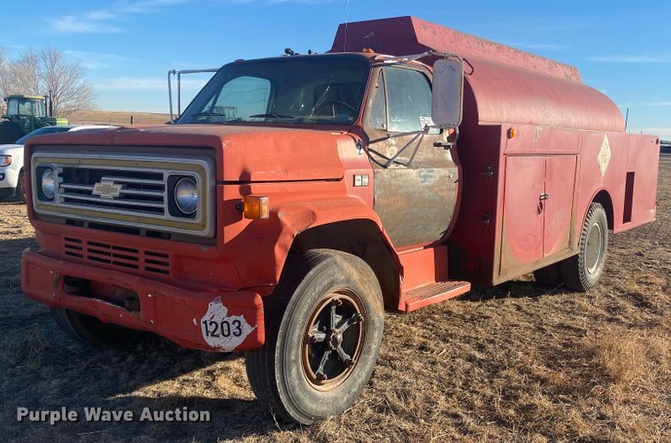 1984 Chevrolet C70  fuel truck - DL1395