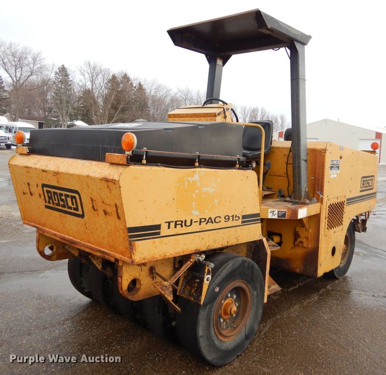 Rosco TRU-PAC 915  pneumatic roller - KS9299