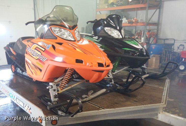 (2) snowmobiles - IO9678