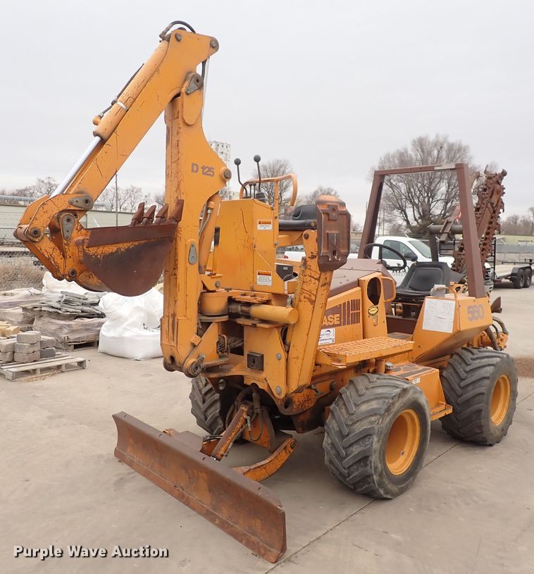 1994 Case 560  trencher - DC4142