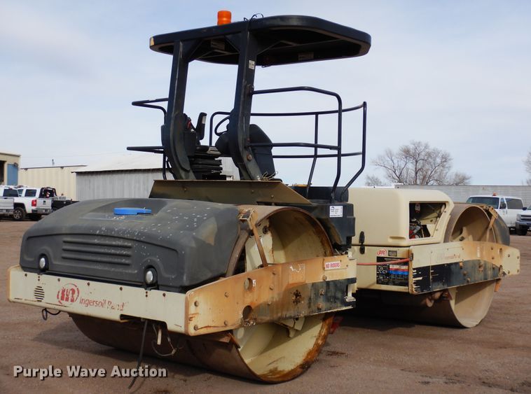 2008 Ingersoll Rand DD158 HFA  double drum vibratory roller - DR1103