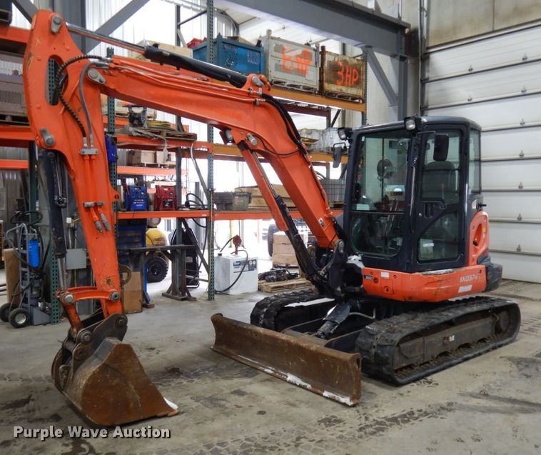 2013 Kubota KX057-4  mini excavator - IO9684