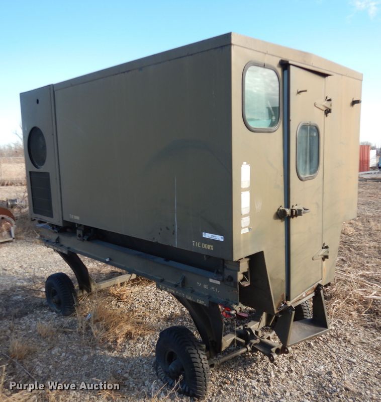 (2) 1971 Space Corp jet engine test assembly control cabs - JE9663