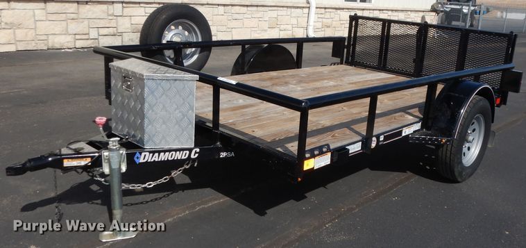 2018 Diamond C  utility trailer - JE9576
