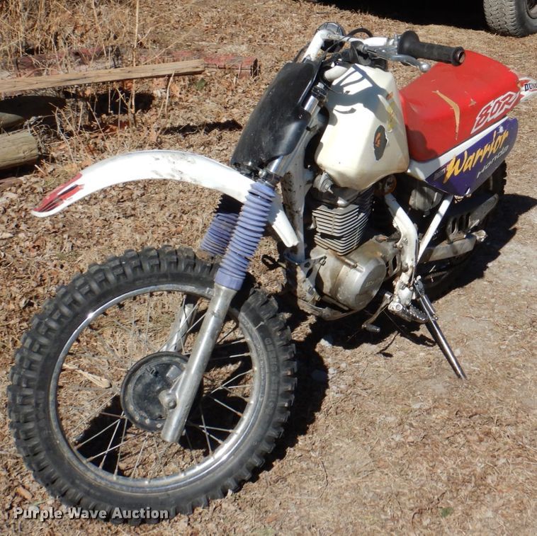 1996 Honda XR80R  motorcycle - JJ9348