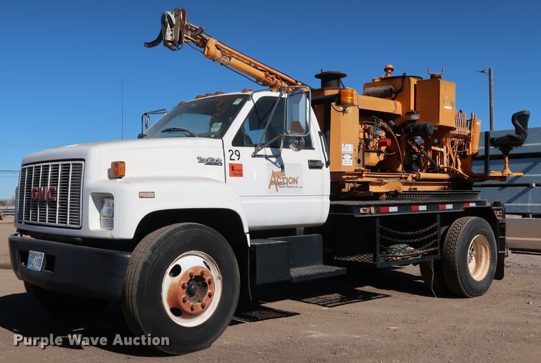 1992 GMC C5500  pressure digger truck - DK3566