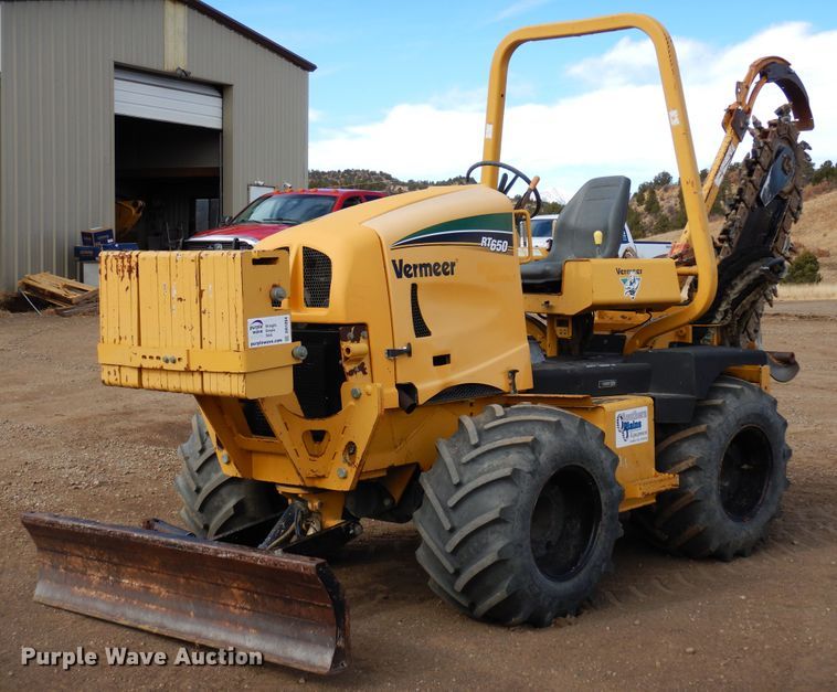2004 Vermeer RT650  trencher - DR1094