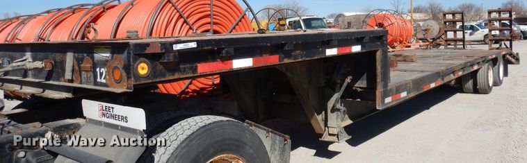 2000 Neville  drop deck equipment trailer - JE9620