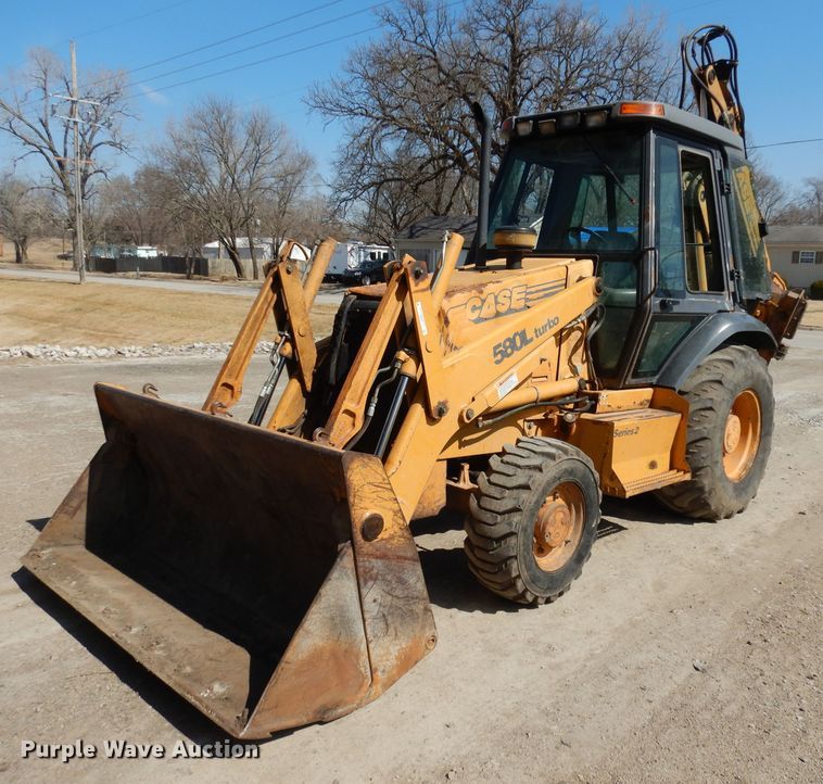 1999 Case 580L  Series 2 backhoe - JV9347