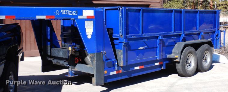 2003 Titan  dump trailer - DR1117