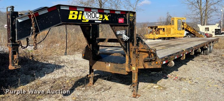 2014 Big Tex 22GN-40  flatbed trailer - FV9262