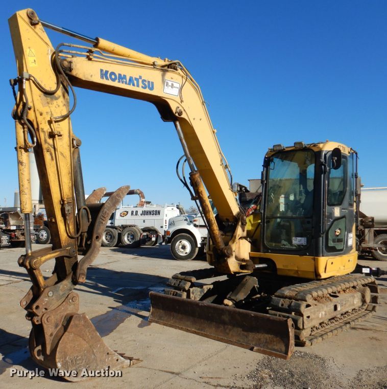2009 Komatsu PC88MR-8  mini excavator - DN1335