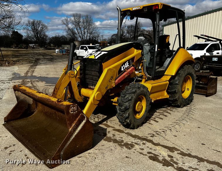 2008 Caterpillar 414E  landscape tractor - JH9332