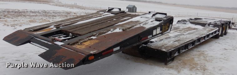 1985 Hyster  lowboy equipment trailer - DK4307