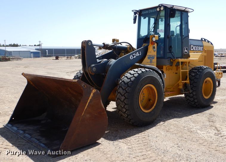 2007 John Deere 624J  wheel loader - DJ7597