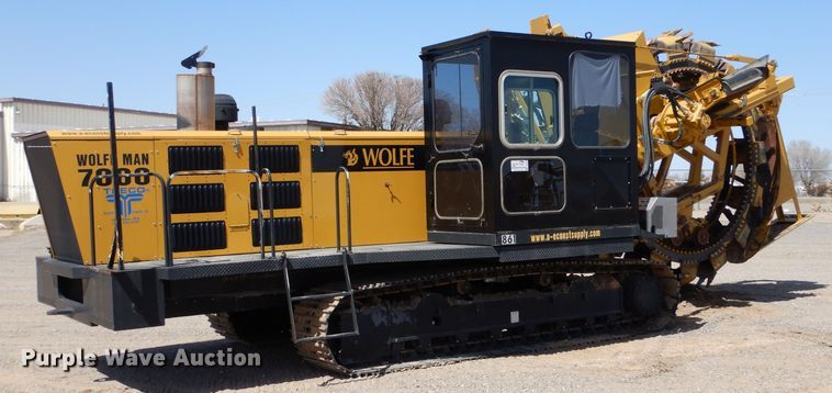 2013 Wolfe Man 7000  bucket wheel trencher - DJ7635