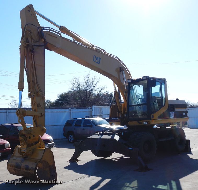 1998 Caterpillar M318  wheeled excavator - DK0306