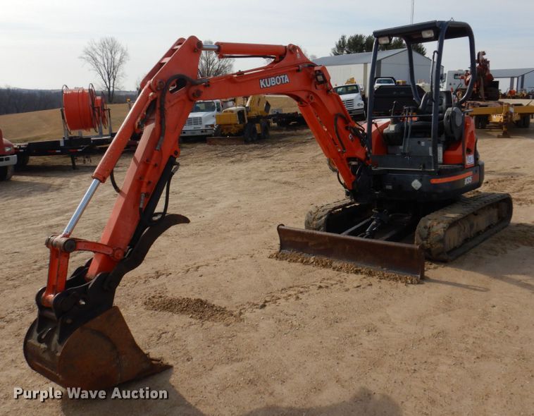 2003 Kubota U35  mini excavator - DL3732
