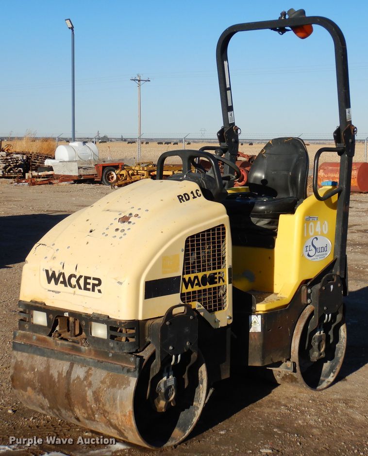2008 Wacker RD16  double drum vibratory roller - EP9725